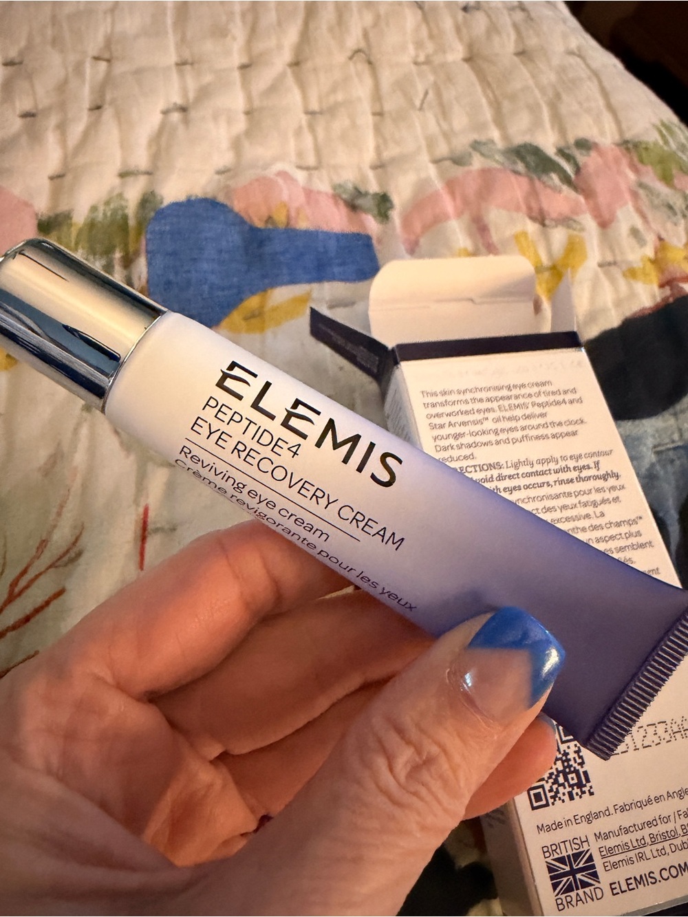 ELEMIS Peptide4 Eye Recovery Cream NIB 15mL/.5 oz